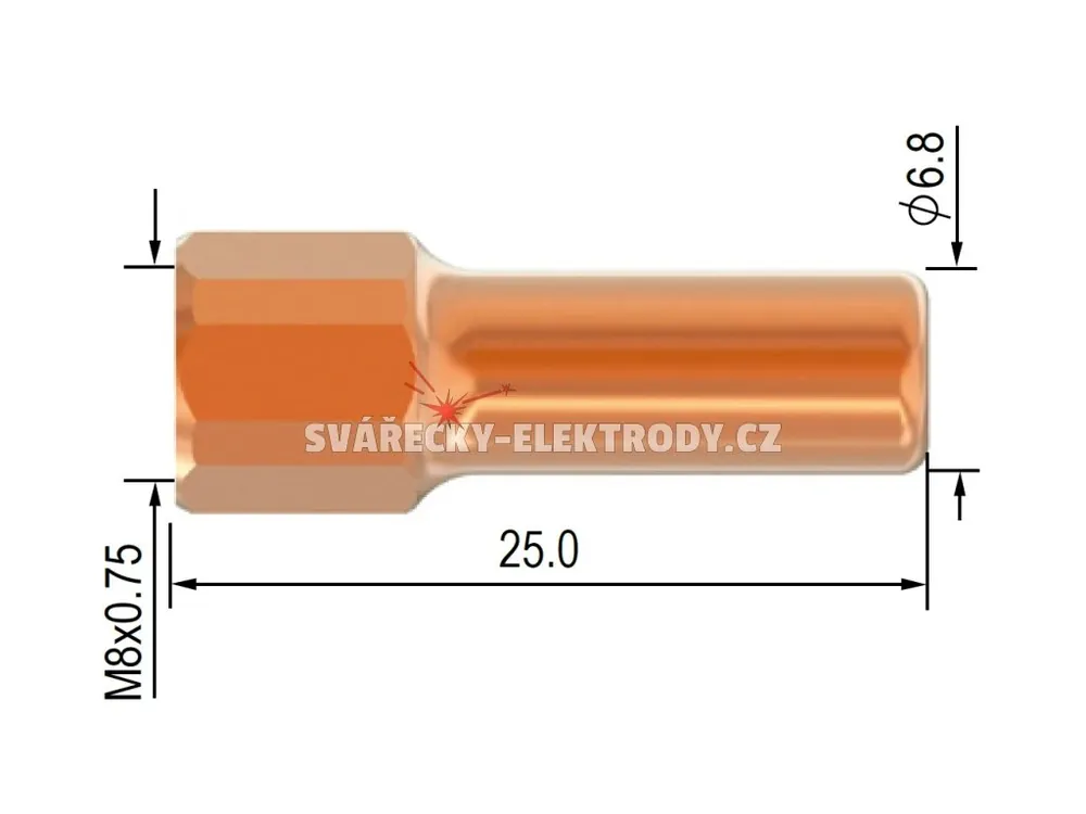 Elektroda PARKER SCP 120 Expresní Doručení