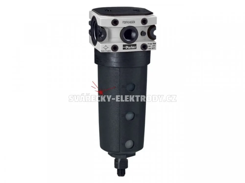 Filtr PARKER P3XFA - G 1/2" - manuální odvod kondenzátu Novinka