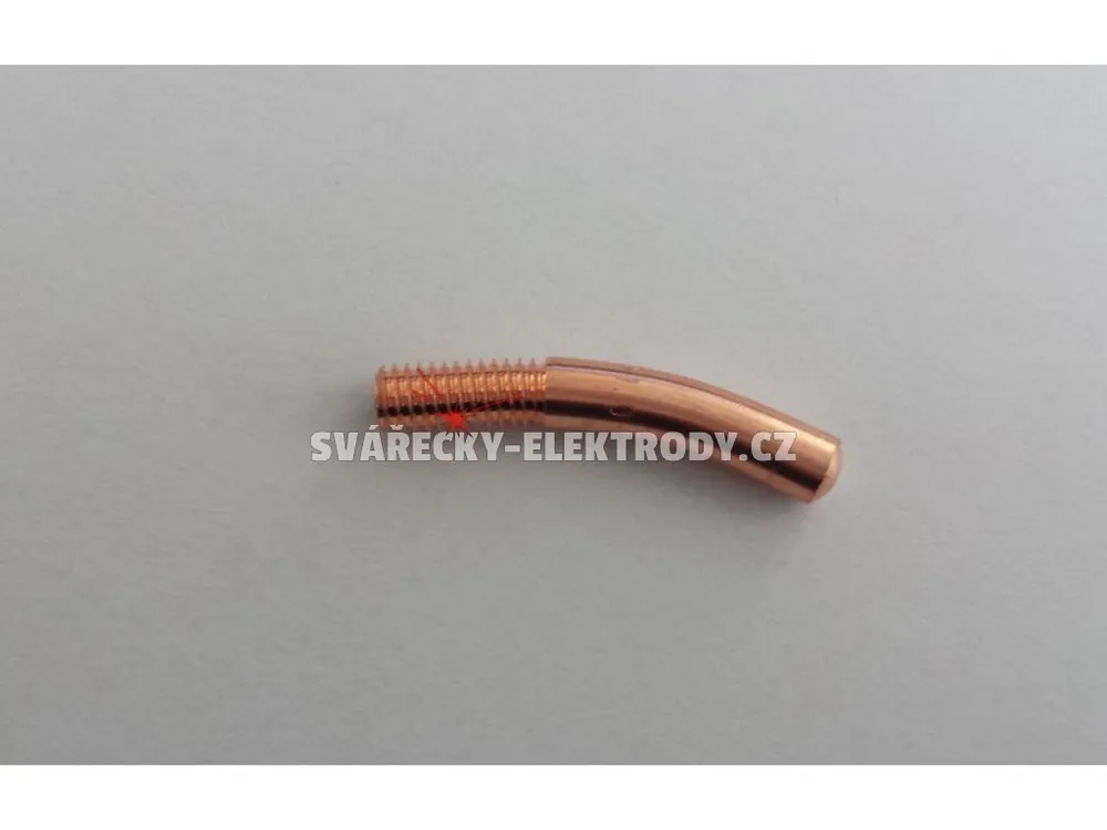 Průvlak BINZEL M6/6/38, E-Cu - zahnutý - 1,2 mm Top Prodej