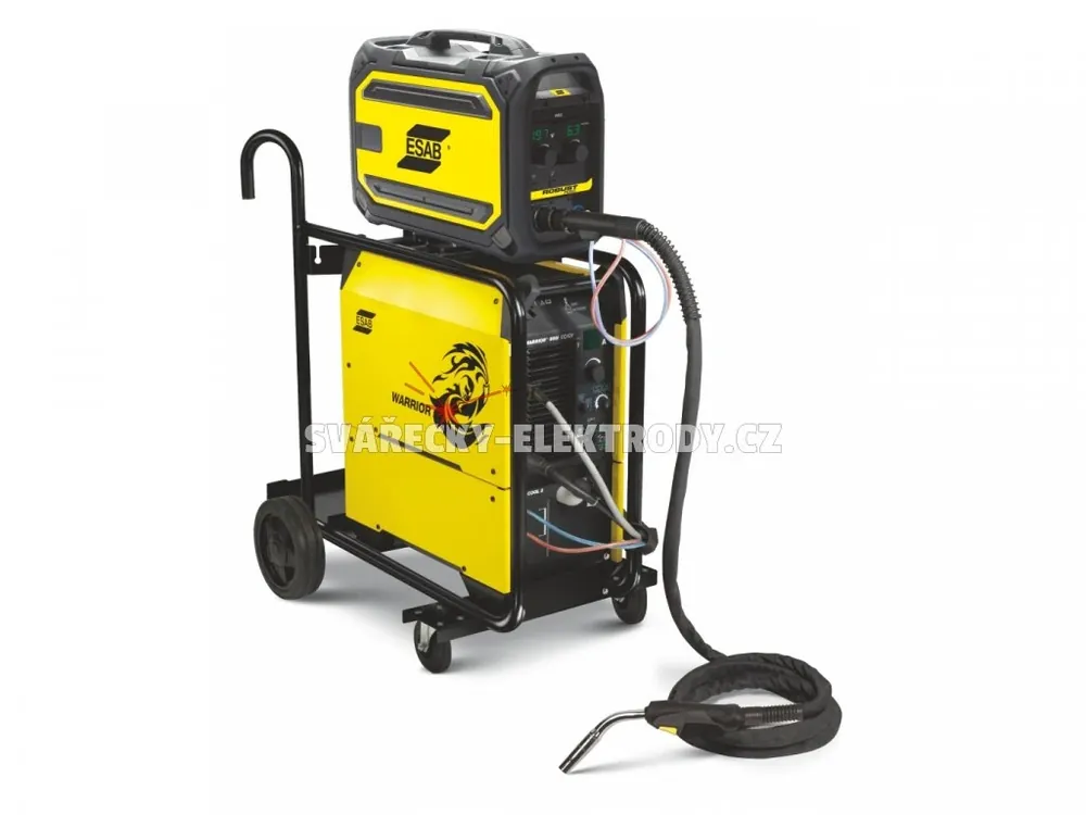 Víkendová Akce ESAB Warrior 500i CC/CV + podavač + chlazení + vozík