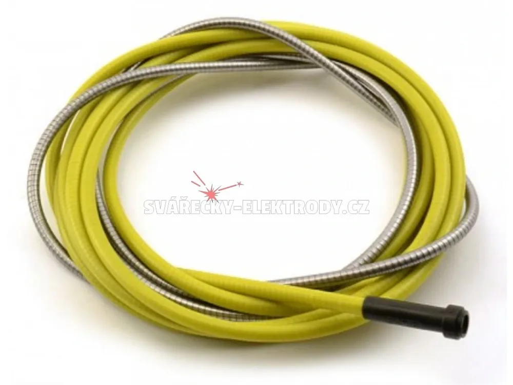 Izolovaný bowden BINZEL - 1,4-1,6 mm - žlutý - 2,5 x 4,5 x 5400 mm Kup Teď