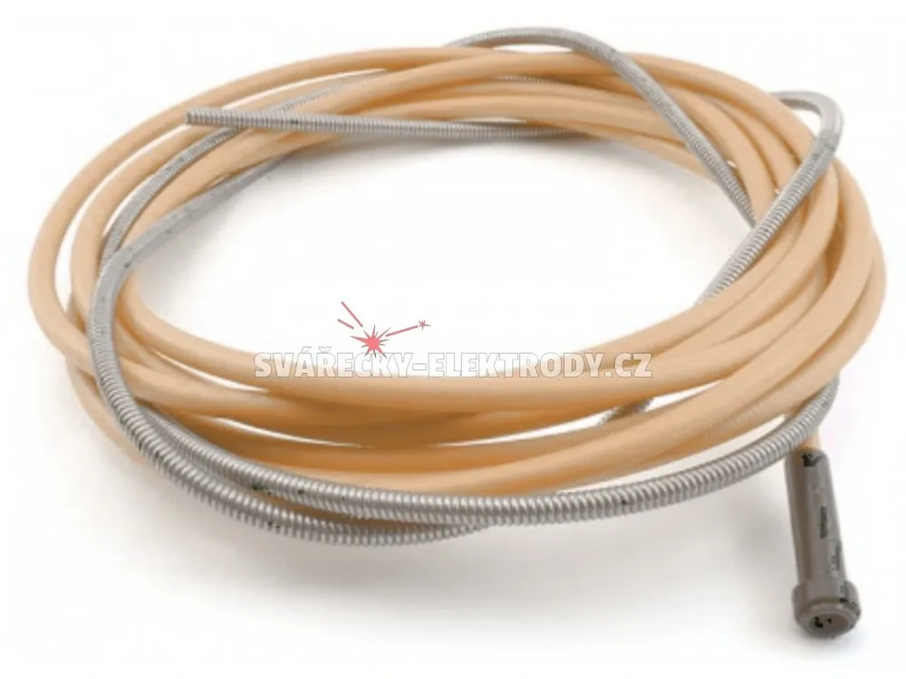 Izolovaný bowden BINZEL - 0,6-0,8 mm - hnědý - 1,3 x 3,6 x 4400 mm Novinka