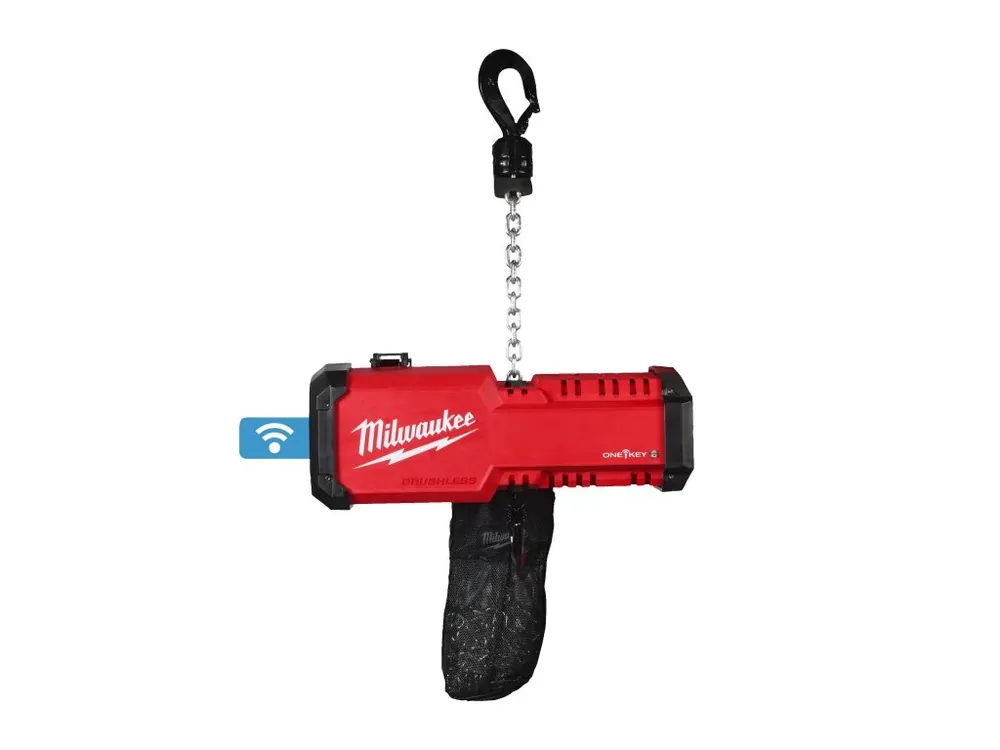 M18 BLCHTO-121 aku bezuhlíkový 1tunový řetězový kladkostroj ONE-KEY™ zdvih 6 m 4933500224 MILWAUKEE Zlevněný