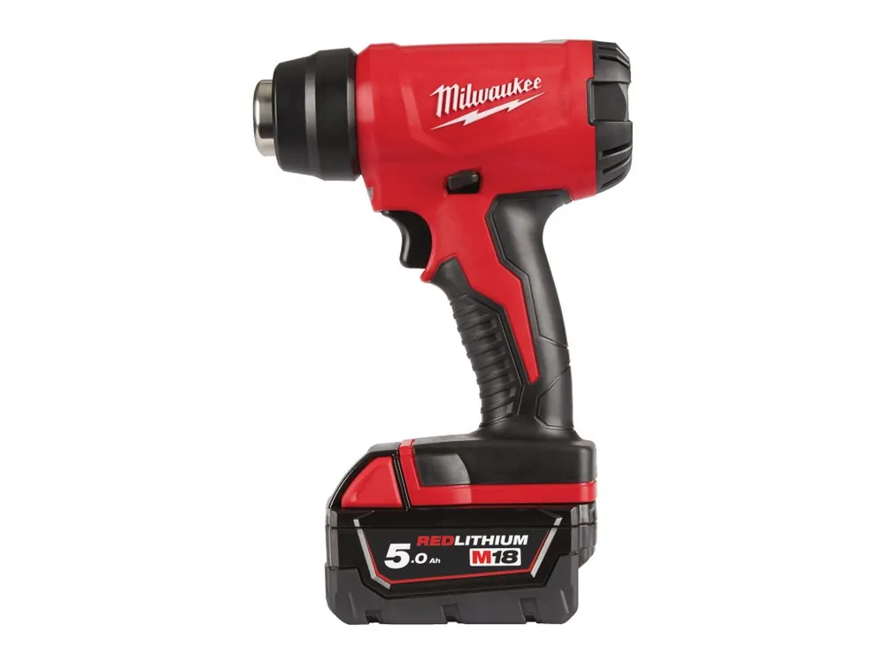 M18 BHG-502C aku horkovzdušná pistole 470 °C 2× 5,0 Ah nabíječka kufr 4933459772 MILWAUKEE Zlevněný