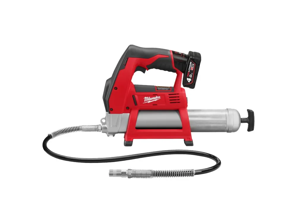 M12 GG-401B mazací pistole taška AKU MAZACÍ PISTOLE TLAK 562 tyč HADICE 914 MM 400 ML 12V 4933441675 MILWAUKEE Top Prodej