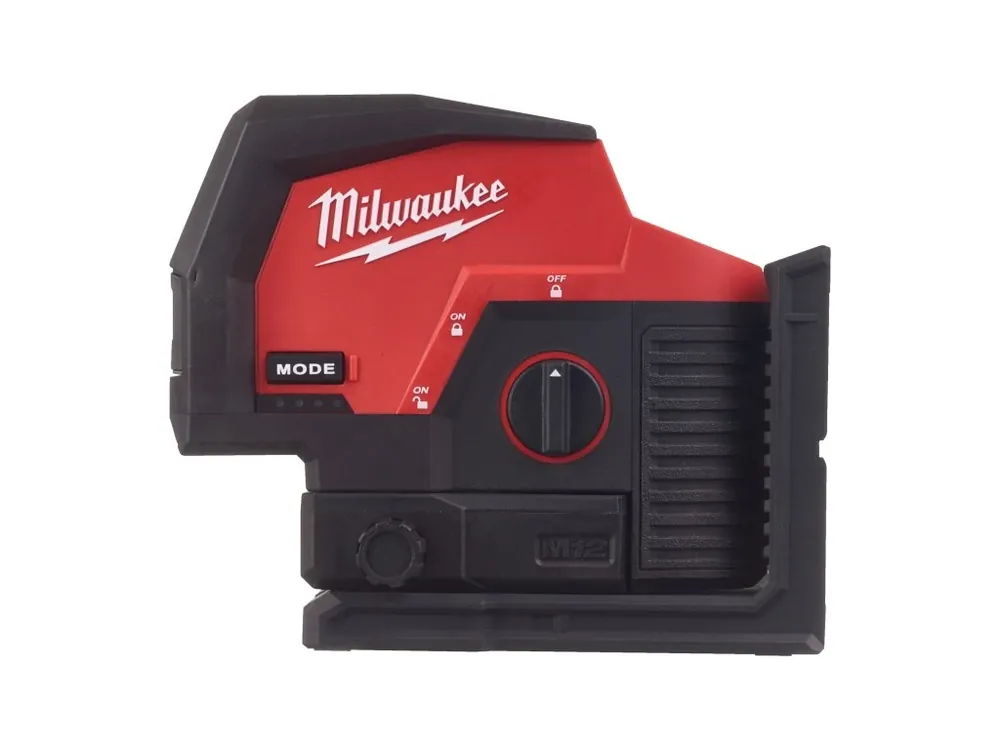 M12 CLLP-301C laser zelený křížový liniový a bodový 38 m 3v1 12V 3,0 Ah typ Křížový laser s olovnicí 4933478101 MILWAUKEE Speciální Cena