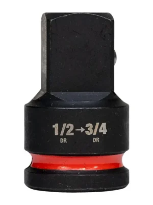 adaptér Shockwave HEX z 1/2" čtyřhran na 3/8" délka 48 mm 4932480355 MILWAUKEE Vrácení Zdarma