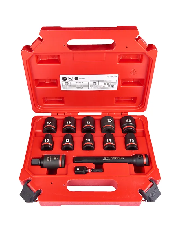 Horká Nabídka Steckschlüsselsatz 1/2" SHOCKWAVE™ - 13-teilig Milwaukee /4932480456/