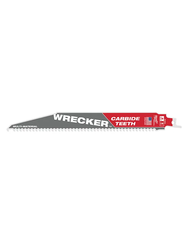 Sägeblätter WRECKER™ CARBIDE™ 230mm/6tpi mit Hartmetall Milwaukee /48005242/ Hit Sezóny