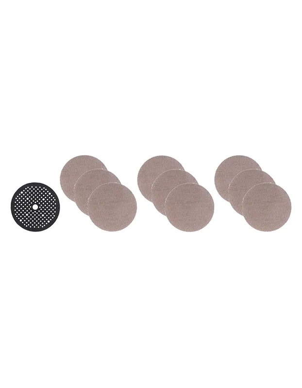 Set Schleifpapier + Länge o125mm - 10 Stück Milwaukee /4932492293/ Vysoce Kvalitní