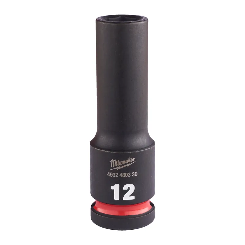 Steckschlüssel 1/2" - Sechskant 12 verlängert SHOCKWAVE™ Milwaukee /4932480330/ Nakupujte Hned