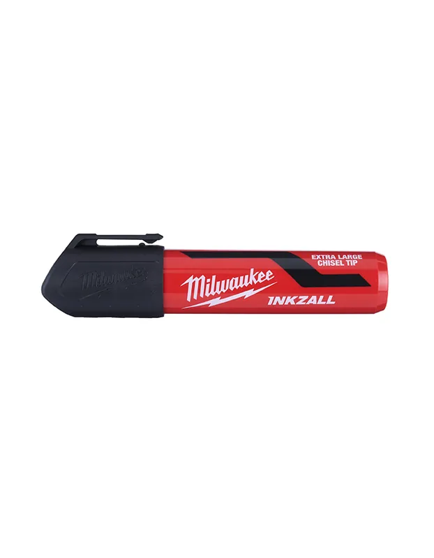 Jen Po Omezenou Doba Marker - Marker flache Spitze „XL“ – schwarz INKZALL™ Milwaukee /4932471558/
