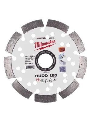 HUDD Diamantscheibe 125x22,23 mm Milwaukee /4932399820/ Top Prodej