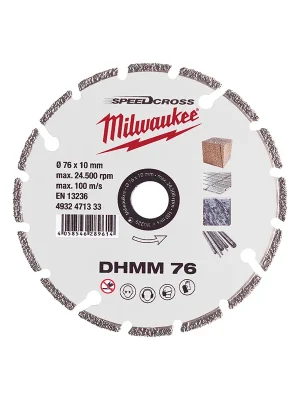 Must-Have Diamantscheibe Mini DHMM 76mm für M12 FCOT Milwaukee /4932471333/