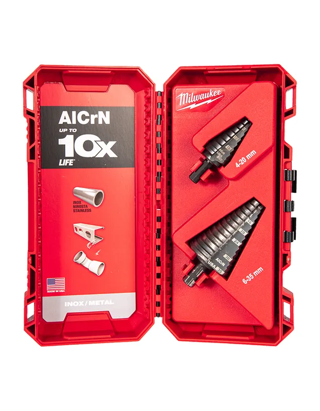 Autentický Stufenbohrer-Set Milwaukee (48899398), 2 Stück/Set