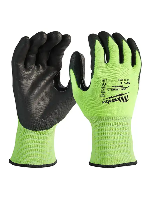 Nejlepší Cena Schnittschutzhandschuhe Hi-VISIBLE Level 3 L/9 Milwaukee /4932478132/