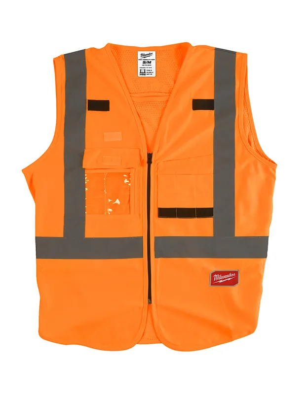 Reflektierende Warnweste orange S/M Milwaukee /4932471892/ Časově Omezené