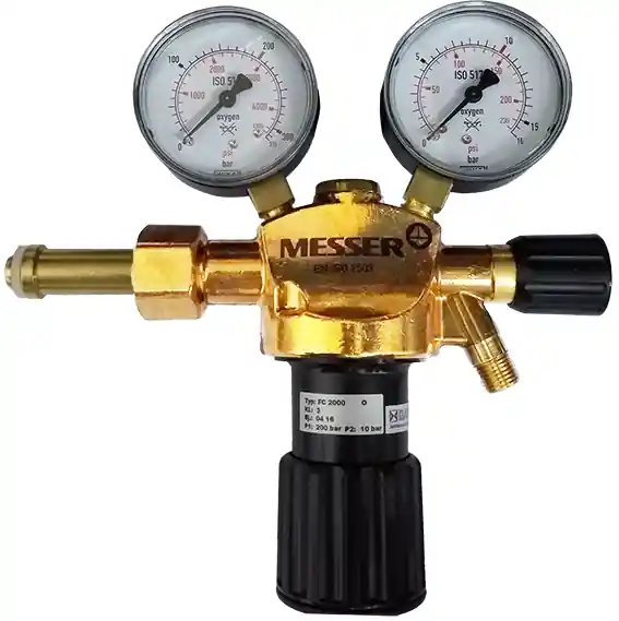 Ventil rot. CO2 Constant 2000 /71605524/ Messer 200/50 bar. Sleva