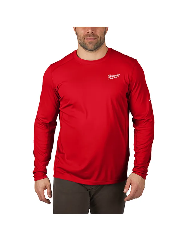 Sleva T-Shirt Arbeit Langarm „L“ – grau WWLSRD Milwaukee /4932493085/