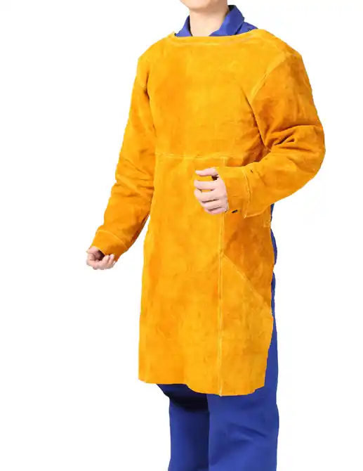 Schweißerschürze mit Ärmeln KPRO YELLOW 8909, Gr XXL Cenový Hit