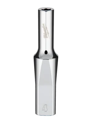 Akční Nabídka Steckschlüssel 1/4" - Sechskant 4 CHROM™ verlängert MIlwaukee /4932479994/