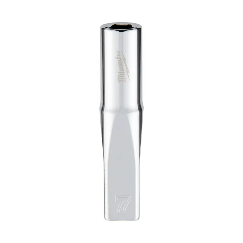 Steckschlüssel 1/4" - Sechskant 7 CHROM™ länglich MIlwaukee /4932478327/ Jen Po Omezenou Doba