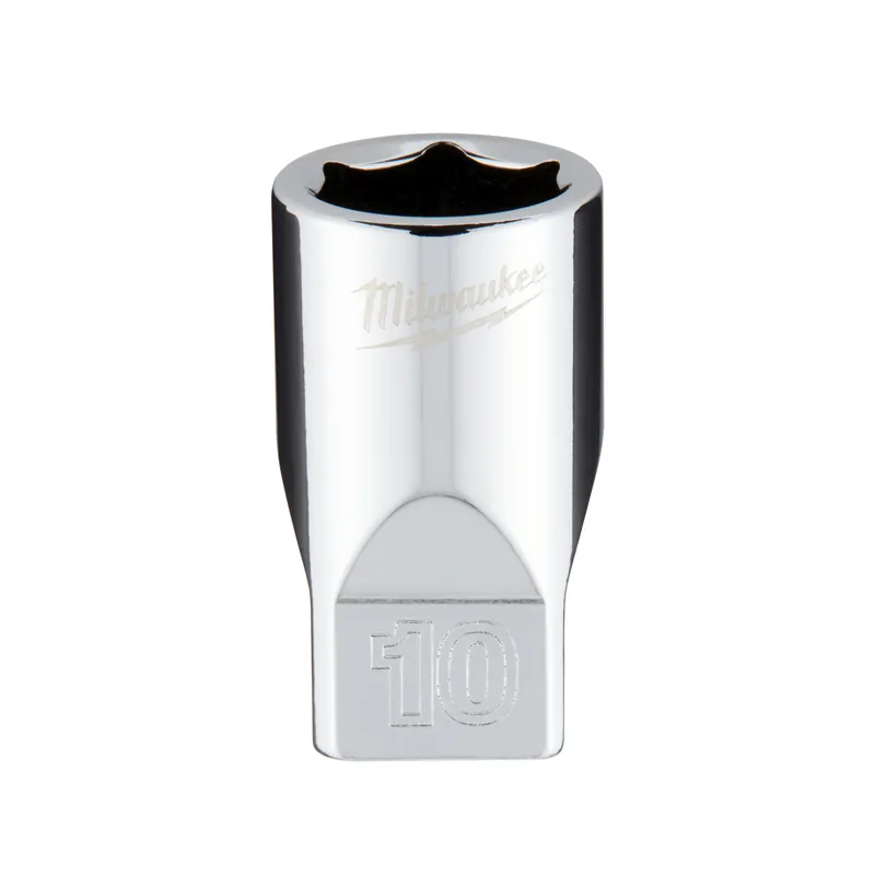 Steckschlüssel 1/4" - Sechskant 10 CHROME™ verlängert MIlwaukee /4932478318/ Výhodná Nabídka