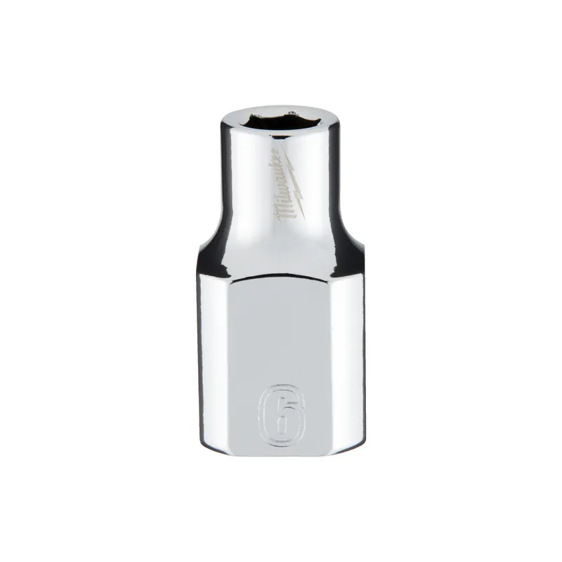 Steckschlüssel 3/8" - Sechskant 6 CHROME™ Milwaukee /4932478336/ Tovární Cena