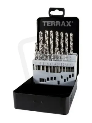 Autentický Sada vrtáků do kovu HSS-G 19dílů Terrax RUKO RUA214214