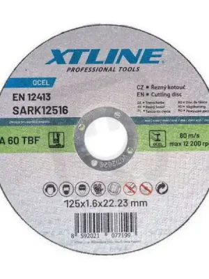 Cenově Výhodný Kotouč řezný na ocel 115x1,6x22,2 XTLINE SARK11516