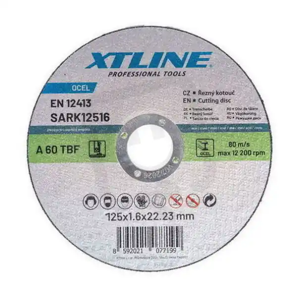 Cenově Výhodný Kotouč řezný na ocel 115x1,6x22,2 XTLINE SARK11516