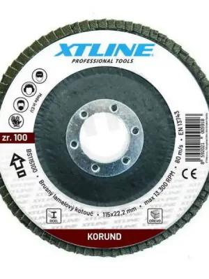 Nakupujte Hned Kotouč brusný lamelový-korund 115mm, zr.120 STAVTOOL BS115120