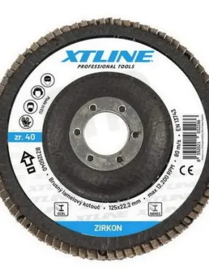 Kotouč brusný lamelový - zirkon 115mm, zr.40 ABRASIVES BZ115040 Výprodej