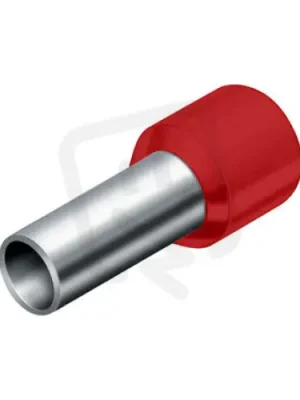 Objednat Nyní DI 10-12 rudá Dutinka izolovaná,průřez 10mm2/délka 12mm,dle DIN46228,barva rudá