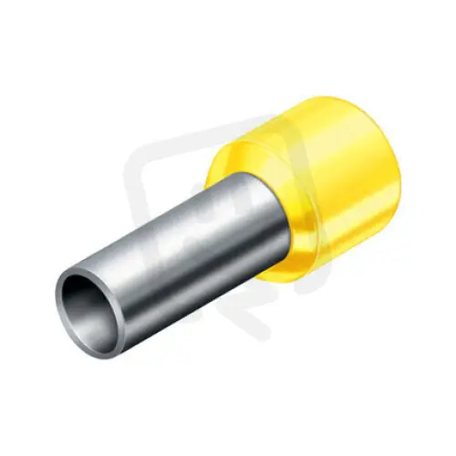 DI 1,0-10 žlutá Dutinka izolovaná,průřez 1,0mm2/délka 10mm,dle DIN46228 Autentický