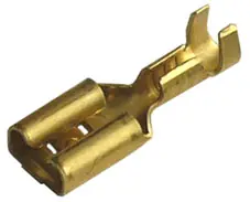 Mosazná objímka, průřez 0,5-1,5mm2/4,8x0,8mm (PK1,5-F408) MO 1,5-48 Cenová Bomba
