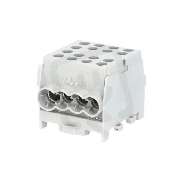 Rozbočovací svorkovnice HLAK 35-1/6 M2 GR 125A 1pól. AL/CU IP20 šedá na DIN Omezená Nabídka