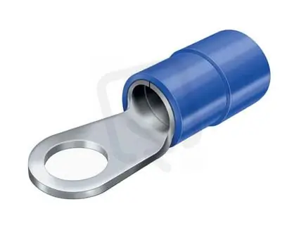 Víkendová Akce Oko izolované 1,5-2,5mm2/M8/12mm dle normy UL PVC (BF-M8) OI 2,5-M 8 modrá