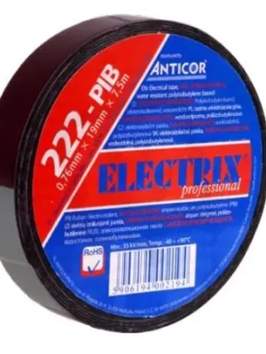 Samovulkanizační izolační páska ANTICOR 222 PIB 25x7,5x0,76 Ihned K Objednání