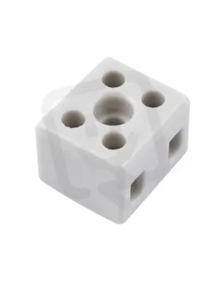 Nejlepší Cena Svorkovnice keramická AK 2/6 A-BI 2pól. 2x4mm2 32A T300 porcelánová (bílá)