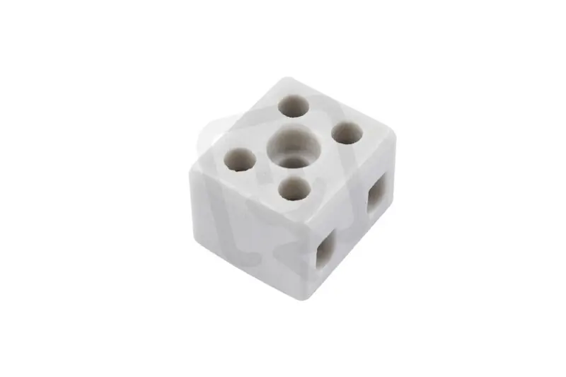 Nejlepší Cena Svorkovnice keramická AK 2/6 A-BI 2pól. 2x4mm2 32A T300 porcelánová (bílá)