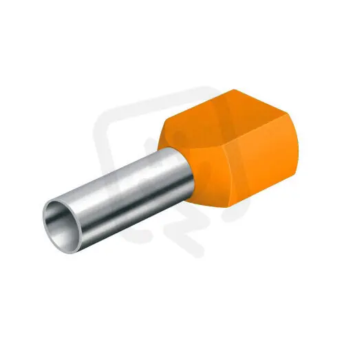 Nakupujte Hned DD 0,5-8 oranžová Dutinka dvojitá,průřez 2x0,50mm2/délka 8mm,dle DIN46228