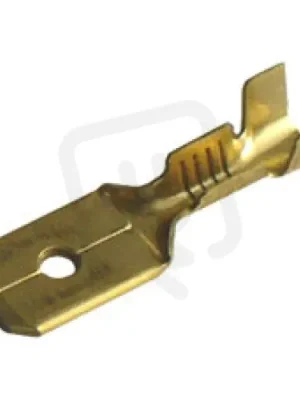 Mosazný kolík, průřez 1,5-2,5mm2/6,3x0,8mm (PK2,5-M608) MK 2,5-68 Tovární Cena