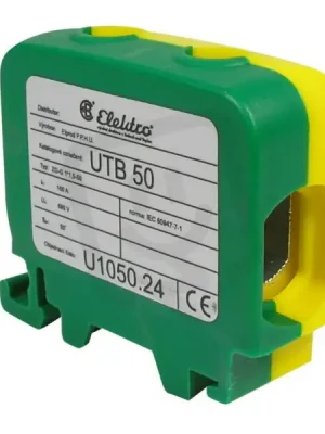 Vrácení Zdarma Svorka UTB 50 žluto-zelená ELEKTRO BEČOV U1050.24