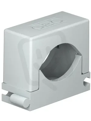 OBO 2037 3-7 LGR Řadová přítlačná příchytka, 3-7mm, světle šedá Polyamid, PA Finální Výprodej