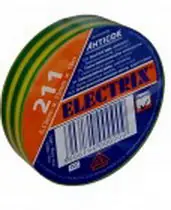 Izolační páska ANTICOR 211 PVC 19x10x0,13 žluto-zelená Bezpečná Platba
