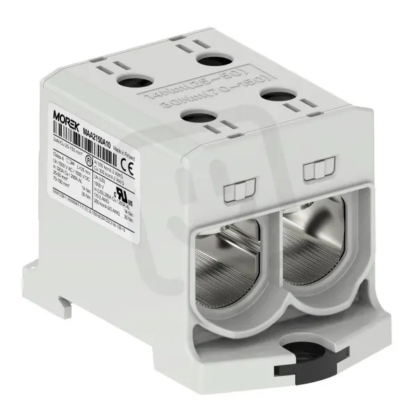 Univerzální řadová svorka OTL 150-2xAl/Cu 25-150mm2 1000V šedá MOREK MAA2150A10 Dokud Zásoby Vydrží