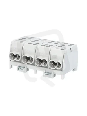 Rozbočovací svorkovnice HLAK 35-4/8 GR-S 125A 4pól AL/CU IP20 4xŠ na DIN 1000340 Koupit Online