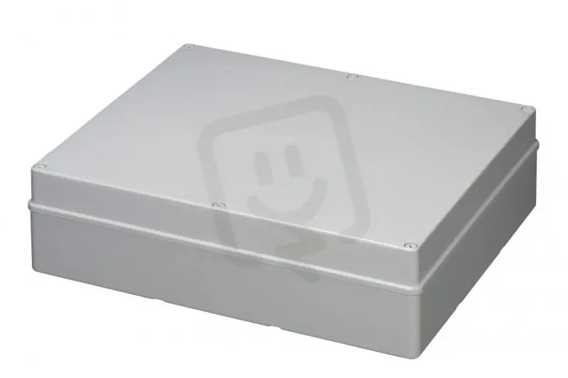 Vysoce Kvalitní Krabice S-BOX 816, 460x380x120 mm, IP56 šedá, plastové šrouby, 650°C S-BOX 816M