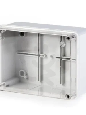 Horká Nabídka Rozbočovací krabice SCABOX IP56 150x110x70mm, průhledný kryt SCAME 686.226